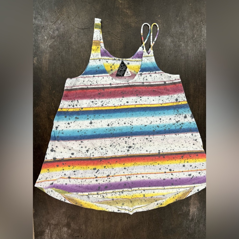 PacSun Multicolor Striped Tank Top